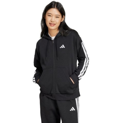 Bluza adidas Essentials 3 Stripes Full Zipp Hoodie W JE1283