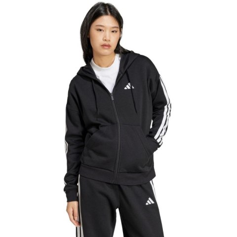 Bluza adidas Essentials 3 Stripes Full Zipp Hoodie W JE1283
