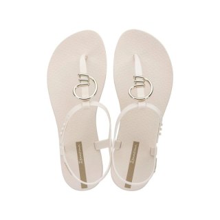 Ipanema Sandal Class sandały japonki damskie beżowe ze złotym