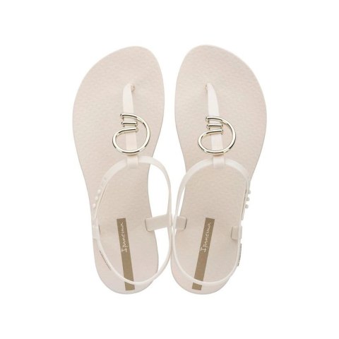Ipanema Sandal Class sandały japonki damskie beżowe ze złotym