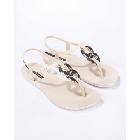 Ipanema Sandal Class sandały japonki damskie modne lekkie beżowe