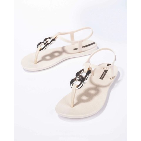Ipanema Sandal Class sandały japonki damskie modne lekkie beżowe