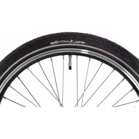 Rower elektryczny składany Snapp City-E Grafit