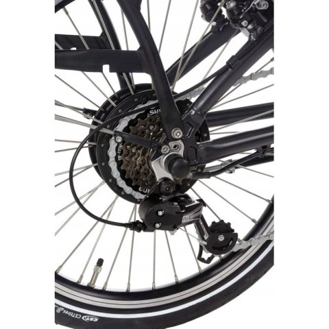 Rower elektryczny składany Snapp City-E Grafit