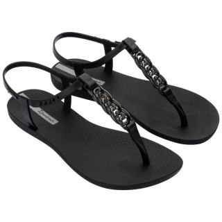 Sandały japonki damskie Ipanema Sandal Class modne czarne wygodne