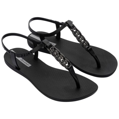 Sandały japonki damskie Ipanema Sandal Class modne czarne wygodne