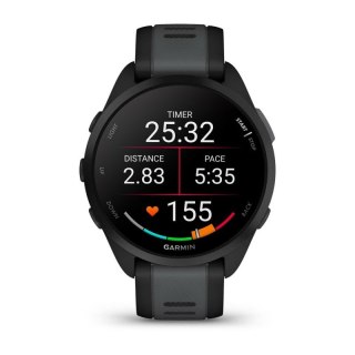 Zegarek Garmin Forerunner 165 Music, Black/Slate Grey