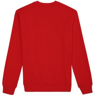 Bluza męska Fila Leverano Regular Crew Sweat czerwona FAM0876 30002