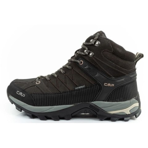 CMP Rigel buty męskie trekkingowe trwałe wodoodporne czarne