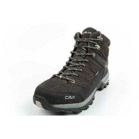CMP Rigel buty męskie trekkingowe trwałe wodoodporne czarne