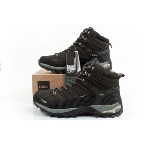 CMP Rigel buty męskie trekkingowe trwałe wodoodporne czarne