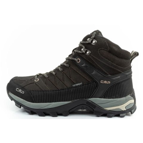 CMP Rigel buty męskie trekkingowe trwałe wodoodporne czarne