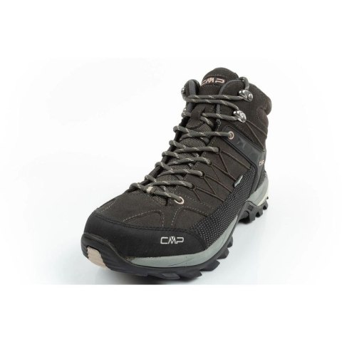 CMP Rigel buty męskie trekkingowe trwałe wodoodporne czarne