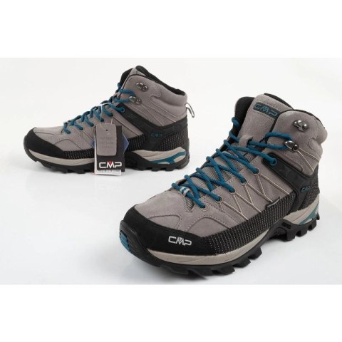 CMP Rigel buty męskie trekkingowe trwałe wodoodporne szare