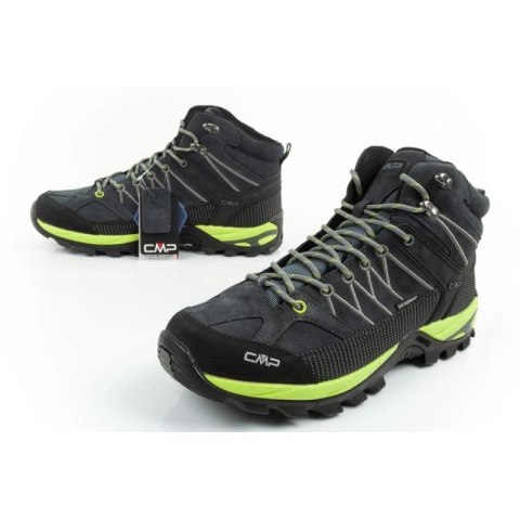 CMP Rigel buty męskie trekkingowe trwałe wodoodporne szare