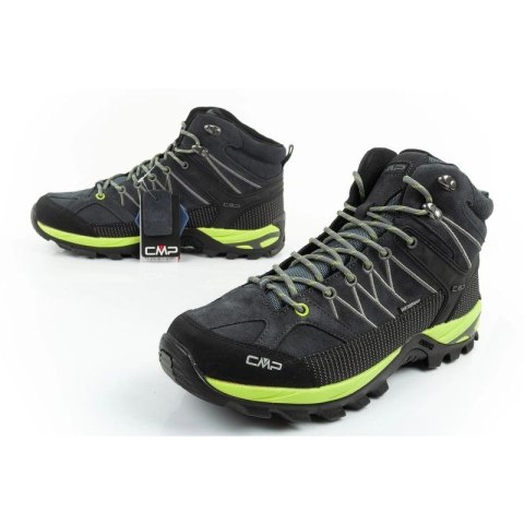 CMP Rigel buty męskie trekkingowe trwałe wodoodporne szare