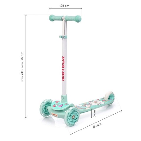 Hulajnoga trójkołowa Meteor Funny 17749