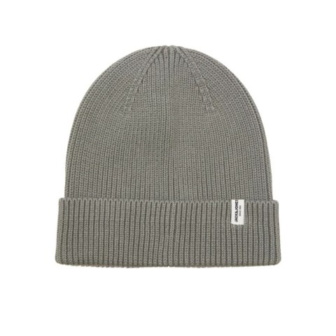 Jack&Jones czapka zimowa JACKRINK BEANIE LN 12193386 CASTOR GRAY