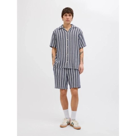 Jack&Jones krótkie joggery JPSTJAIDEN COBA STRIPE JOG SHORTS REG SN 12274413 OCEAN CAVERN