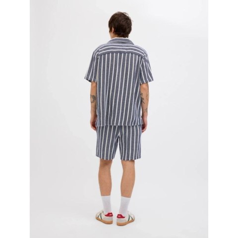 Jack&Jones krótkie joggery JPSTJAIDEN COBA STRIPE JOG SHORTS REG SN 12274413 OCEAN CAVERN
