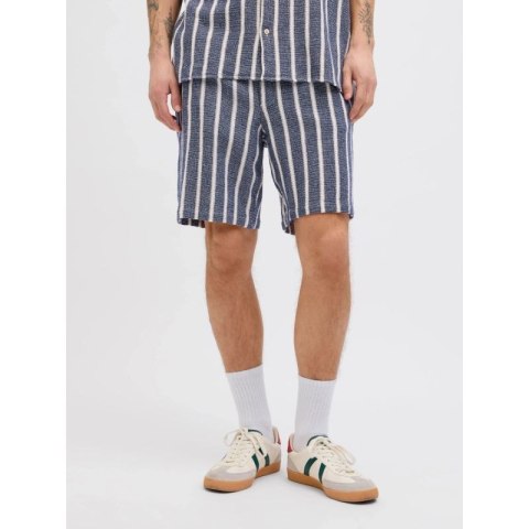 Jack&Jones krótkie joggery JPSTJAIDEN COBA STRIPE JOG SHORTS REG SN 12274413 OCEAN CAVERN