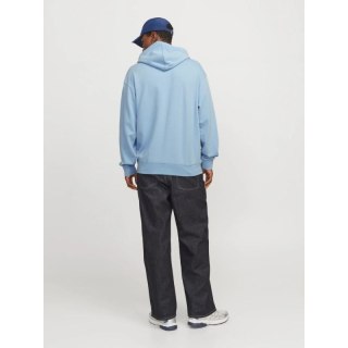 Jack&Jones męska bluza z kapturem JJESTAR BASIC SWEAT HOOD NOOS 12257852 CHAMBRAY BLUE