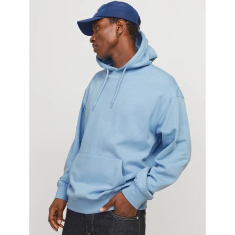 Jack&Jones męska bluza z kapturem JJESTAR BASIC SWEAT HOOD NOOS 12257852 CHAMBRAY BLUE