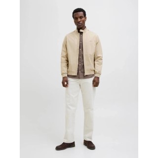 Jack&Jones męska kurtka JPRBLUBRAD BOMBER JACKET SN 12273393 WHITE PEPPER
