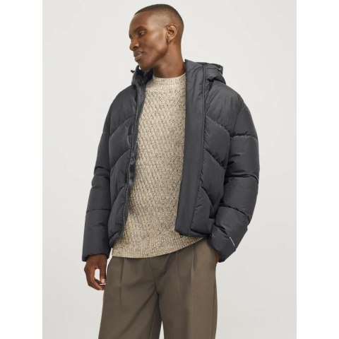 Jack&Jones męska puchowa kurtka zimowa JJWORLD PUFFER JACKET 12259850 ASPHALT