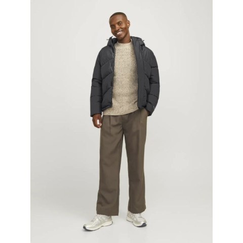 Jack&Jones męska puchowa kurtka zimowa JJWORLD PUFFER JACKET 12259850 ASPHALT