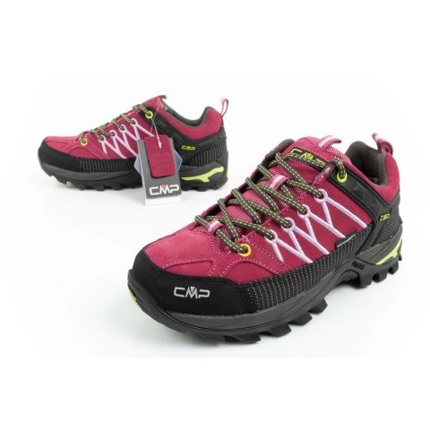CMP Rigel Buty sportowe damskie trekkingowe wodoodporne różowe