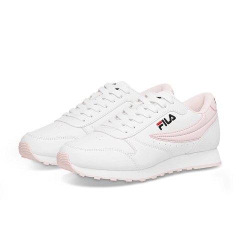 Fila Orbit buty sportowe damskie sneakersy modne wygodne lekkie białe różowe