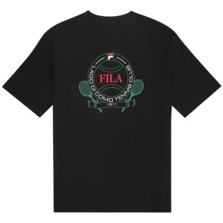 Koszulka męska Fila Parella czarna FAM1108 80010