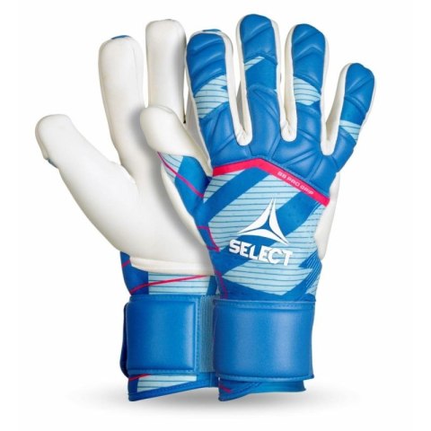 Rękawice piłkarskie dla bramkarza SELECT 88 Pro Grip niebiesko/białe