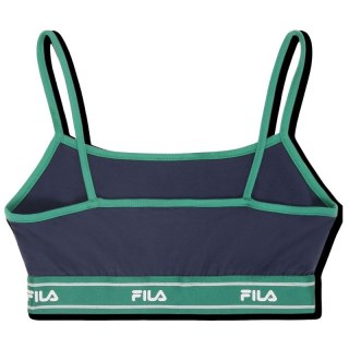 Stanik sportowy Fila Candelo granatowo-zielony FAW1203 50004