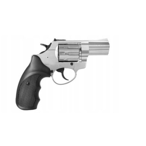 Rewolwer hukowy alarmowo sygnałowy ZORAKI R1-K6L BAS lufa 2,5" kal. .22 Long Blank chrom błysk (R1256MNP-BAS)