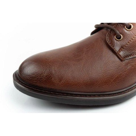 Wrangler George buty męskie sztyblety trzewiki eleganckie modne brązowe