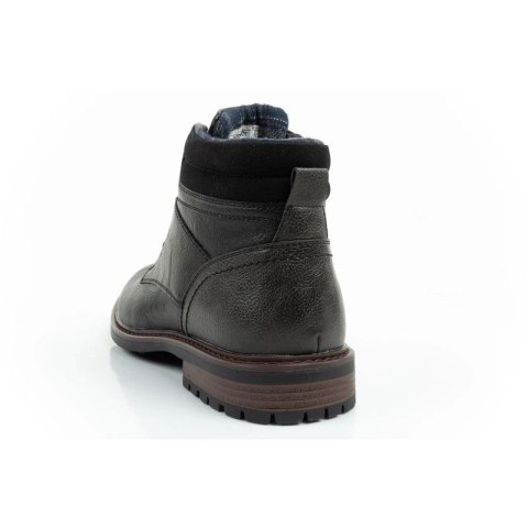 Wrangler George buty męskie sztyblety trzewiki eleganckie modne czarne