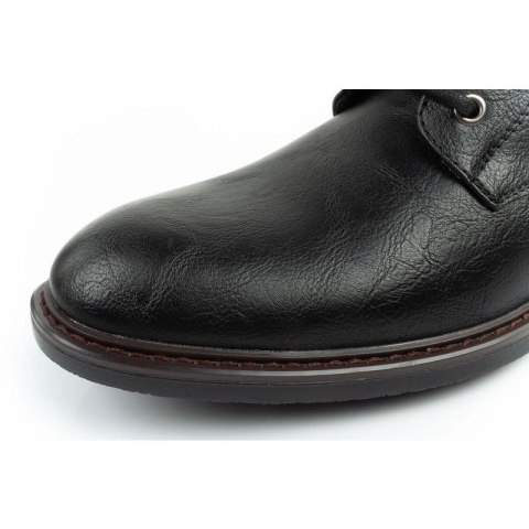 Wrangler George buty męskie sztyblety trzewiki eleganckie modne czarne