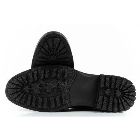 Wrangler George buty męskie sztyblety trzewiki eleganckie modne czarne