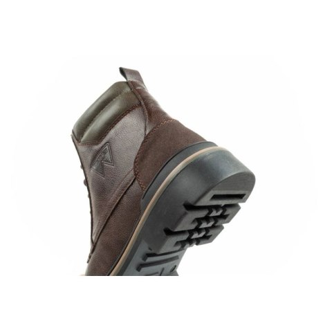 Wrangler Nevada buty męskie sztyblety trzewiki eleganckie modne ciemny brąz