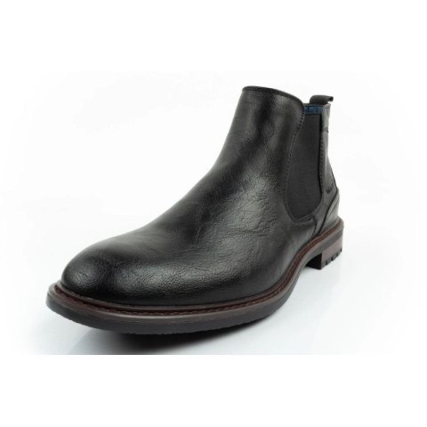 Wrangler Randy buty męskie sztyblety botki eleganckie modne wsuwane czarne