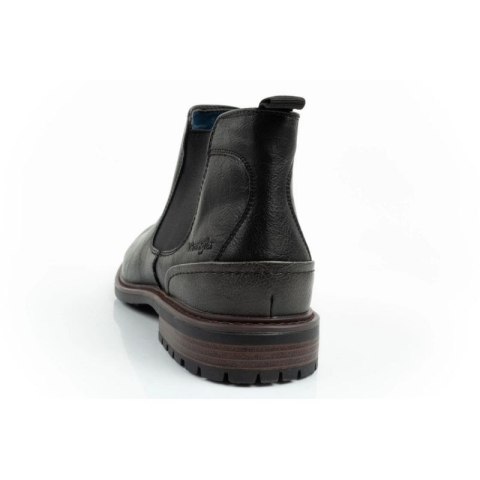 Wrangler Randy buty męskie sztyblety botki eleganckie modne wsuwane czarne