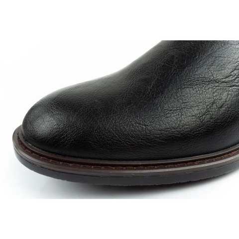Wrangler Randy buty męskie sztyblety botki eleganckie modne wsuwane czarne