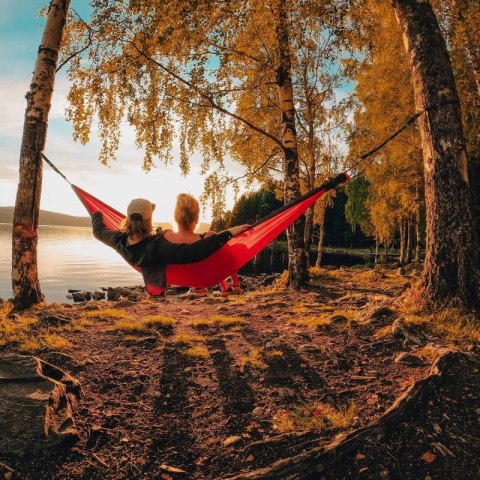 Hamak turystyczny Ticket To The Moon King Size orange / darkgrey (TMK3503)