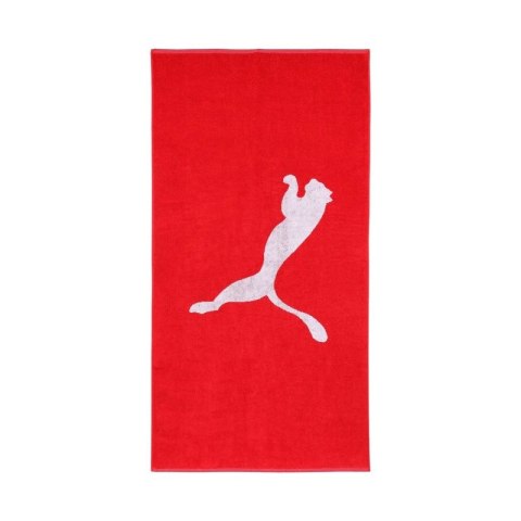 Ręcznik Puma Team Towel Large 70x140 czerwony 54552 02