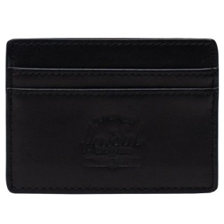 Herschel Charlie Leather RFID Wallet 11146-00001 Czarne One size