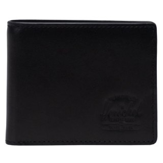 Herschel Hank Leather RFID Wallet 11151-00001 Czarne One size