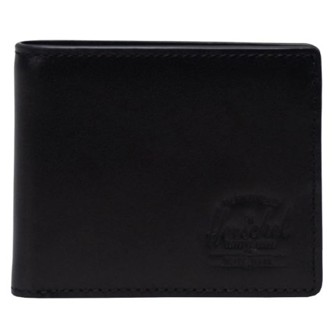 Herschel Hank Leather RFID Wallet 11151-00001 Czarne One size