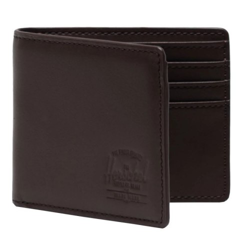 Herschel Hank Leather RFID Wallet 11151-04123 Brązowe One size